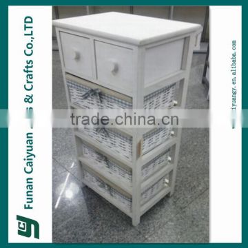 2014 high quality elegant solid wood drawer cabinet