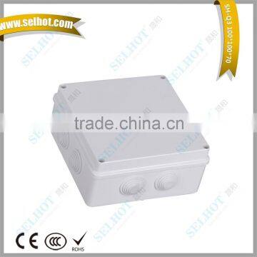Industry IP65 Protection Level standard din-rail enclosure ABS junction box