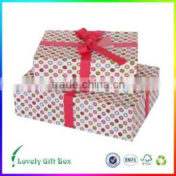 Top and Botton Design Decorative Cardboard Packaging Box Perfume Gift