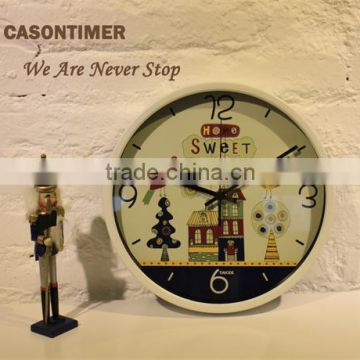 Casontimer Kids Modern Wall Clock for Home Decoration