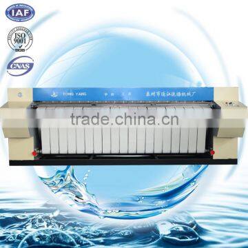 industrial bedsheets flatwork ironer for hotel