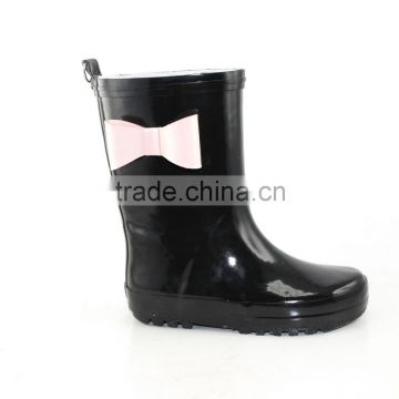 Rubber rain boots direct factory child shoe for autumn