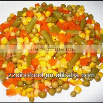 easy to cook health good taste canned mixed vegetables for human