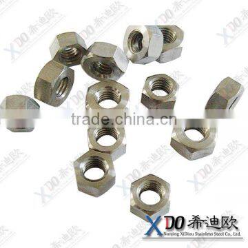 supplying Hastalloy C276 stainless steel nut hex nut m8 din934