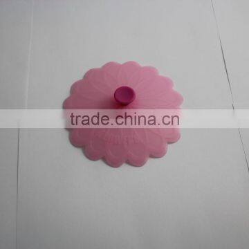 Silicone cup cover flower shape