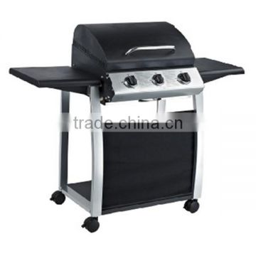 Powder coating Gas Barbecue Grill with 3 Burners