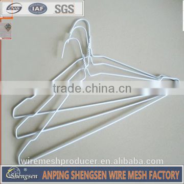 white coated galvanized notched wire hangers