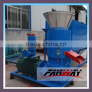 China supply sawdust pellet machine, pellet making machine with flat die