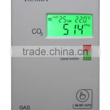 Factory selling 3 in 1 Co2 Detector(co2,temperature,humidity)