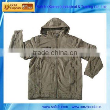 1101 Men's hoody jacket stock apparel men clothes