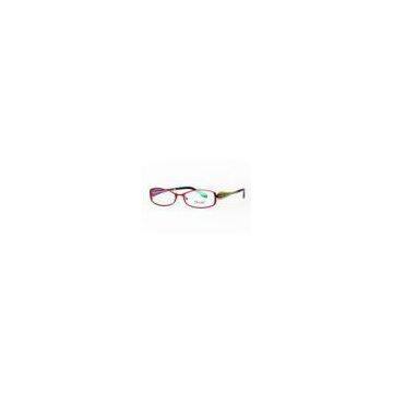 Red And Green Dixon Optical Frames For Ladies , Latest Spectacle Frames For Women