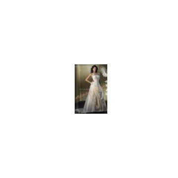 Strapless wedding dress--ALE11