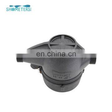 hardness plastic body water meter