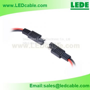 2-CONDUCTOR WATERPROOF CONNECTORS, 18 AWG