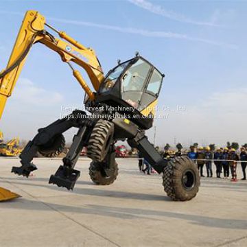 CHINA XCMG Mountain Wheel Excavator ET110 New Multi Mini Walking Excavator most affordable price