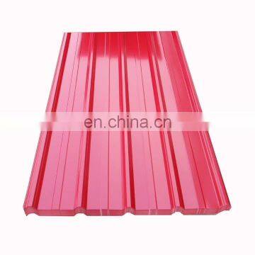 Standard sizes 0.12mm 16 ft black red colored roof panels metal corrugated sheets for sale