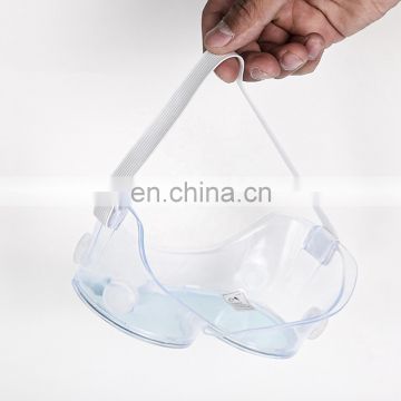 Manufacturer Disposable Adjustable Medical Safety Anti-fog Goggles