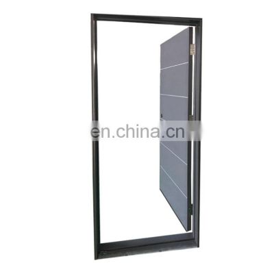 American high end modern prehung wood frames slab paint door design flush light grey doors solid wooden interior door