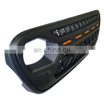 JL1264 for for jeep for wrangler jl front car grills with led light