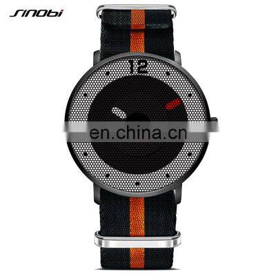 SINOBI 9633 Men'S Fashion&Casual Watch Quartz Movement Simple Style Watches For Men