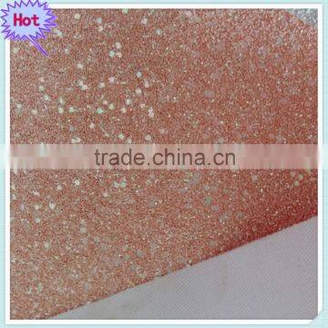 Stardust glitter synthetic leather for home decoration