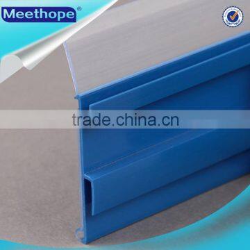 Customized Extrusions Display/Plastic H Label Holder for Shelf