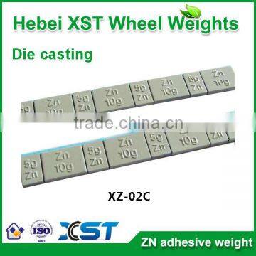 car zinc adhesive wheel weight