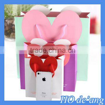 Hogift Factory customized heart-shaped gift bag