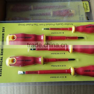 5pcs slotted and phillips screwdriver set