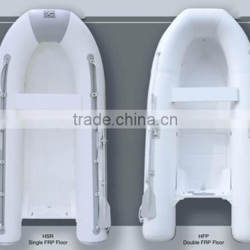 HSR/HFP rigid fiberglass hull Inflatable boat with CE