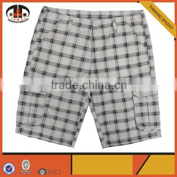 Wholesale Summer 100% Cotton Short Pants Men with Custom Pattern