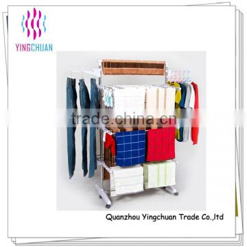 Stainless steel adjustable clothes drying rack