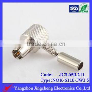 NOK connector male right angle foe mobile phone SYV-50-2-1