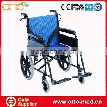 Aluminum transport chair