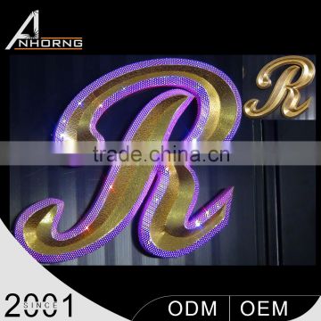 High Bright Energy Saving 3D Illuminated Letter Both Indoor And Outdoor