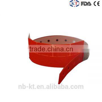 6070-3/5/10 PVC tab wristband with CE & FDA