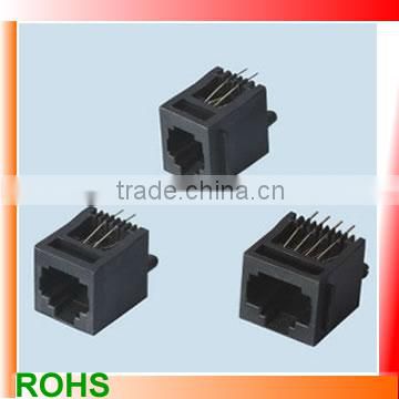 Top Entry RJ45 PCB Network Connector/Jack