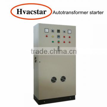 elevator autotransformer starter for slow start with intermediate voltage