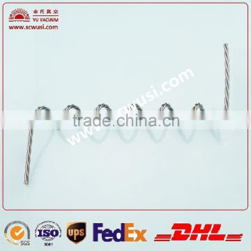 99.95% purity electrode tungsten wire for coating materials for women's high heel coating