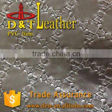2016 hot selling big quantity new design PVC leather imitation leather