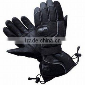 DL-1489 Leather Motorbike Gloves