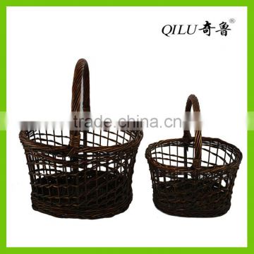 Cheap Beautiful hand-woven Wicker basket