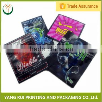 Fashion Best-Selling caution 10g herbal incense bag