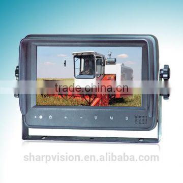 7 inch Digital TFT- LCD Color waterproof monitor