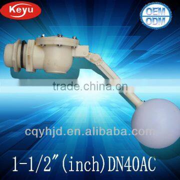 DN40AC 1-1/4" Dedicated Plastic Float Valve for Water Tower
