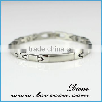 Cheap price silver wholesale 4 in 1bio every band custom magnetic bracelet