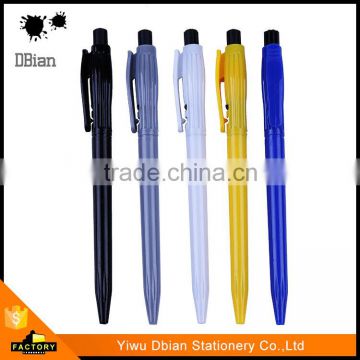 2016 professional plastic advertising ball pen with delicated appearance