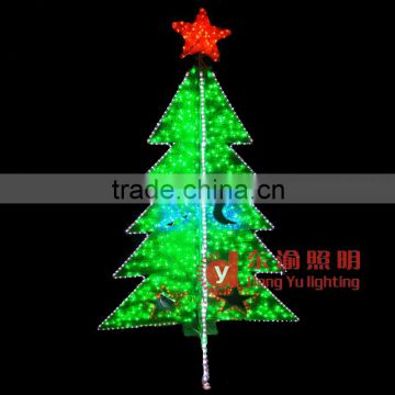 DY-DJtr-2M-001 3d led decorative christmas tree lighting