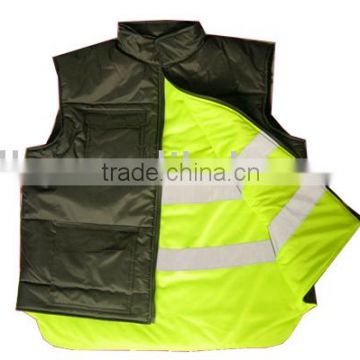 Body warmer jacket without sleeve