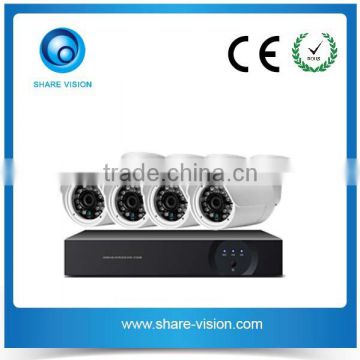 hot new 4 channel 3 in 1 outdoor ahd kit , security camera system